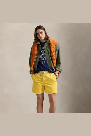 Ralph Lauren Short Prepster Polo in velluto a coste