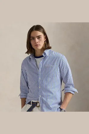 Ralph Lauren Camicia con rammendi Classic-Fit