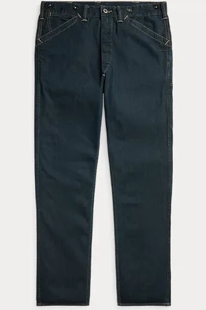 Ralph Lauren Pantaloni in denim indaco Engineer-Fit