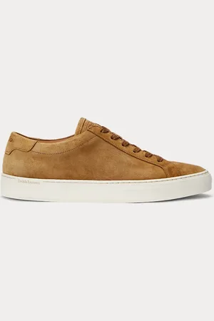 Ralph Lauren Sneaker Jermain in camoscio