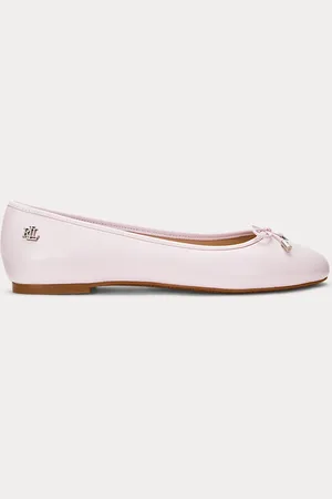 Ralph Lauren Ballerine Jayna in cuoio nappa