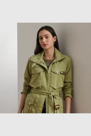 Ralph Lauren Giacca militare in twill di misto cotone
