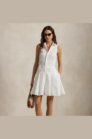 Ralph Lauren Chemisier a pannelli senza maniche