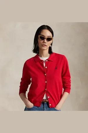 Ralph Lauren Cardigan polo in misto cotone