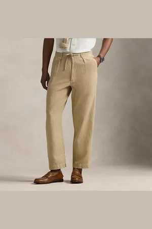 Ralph Lauren Pantaloni Prepster Polo in lino e cotone