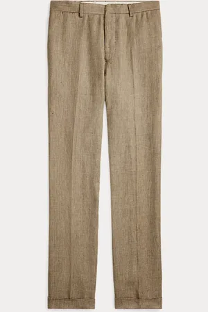 Ralph Lauren Pantaloni in twill di lino Slim-Fit