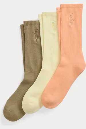 Ralph Lauren Tre paia di calze sportive Big Pony