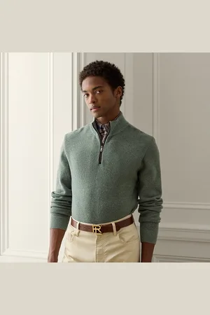 Ralph Lauren Maglia in cashmere con cerniera