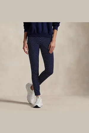 Ralph Lauren Pantaloni sportivi stretch a pois