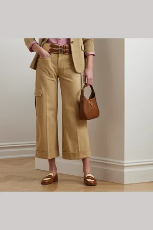 Ralph Lauren Pantaloni cargo in twill di cotone