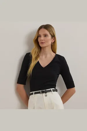 Ralph Lauren Maglietta in cotone con scollo a V