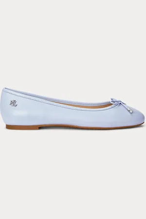 Ralph Lauren Ballerine Jayna in cuoio nappa