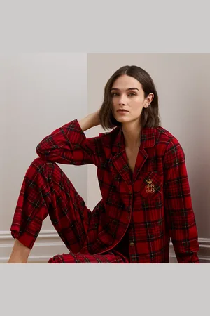 Ralph Lauren Pigiama scozzese in pile