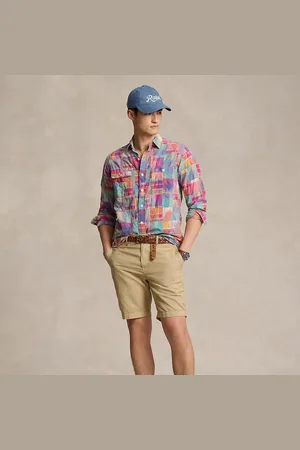 Ralph Lauren Short in lino e cotone Classic-Fit