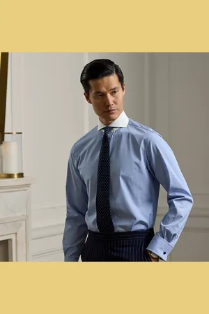 Ralph Lauren Camicia fil-à-fil