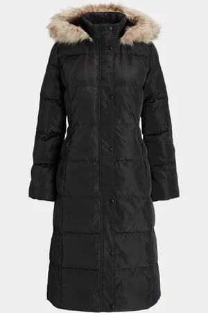 Ralph Lauren Piumino con pelliccia ecologica