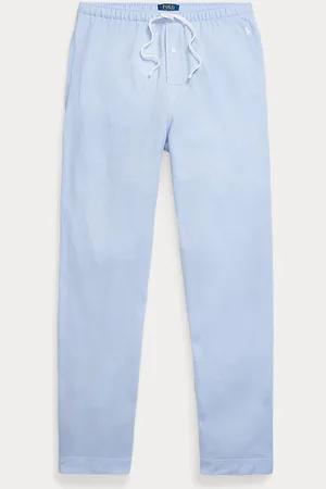 Ralph Lauren Pantaloni da pigiama in piqué di cotone