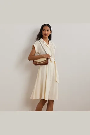 Ralph Lauren Chemisier in crêpe con cuciture pintuck