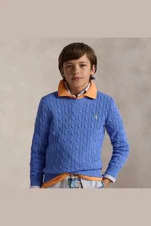 Ralph Lauren Maglia in cotone a trecce