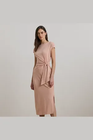 Ralph Lauren Abito medio in jersey con fiocco