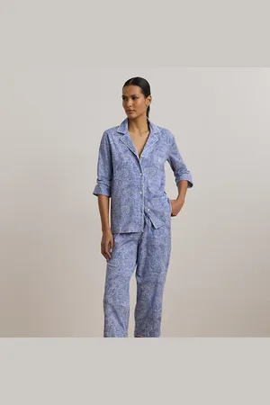 Ralph Lauren Pigiama Capri in jersey motivo cashmere