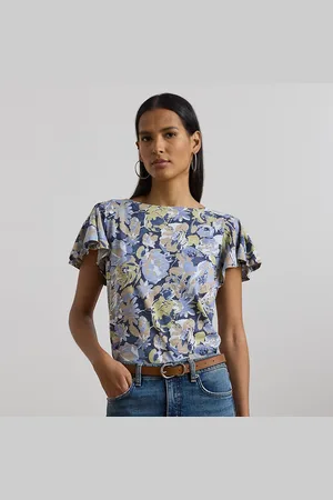 Ralph Lauren Maglia in jersey irregolare a fiori