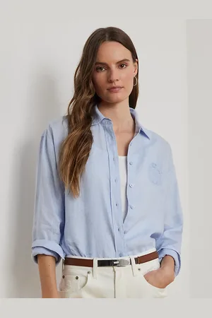 Ralph Lauren Camicia oversize con logo floreale