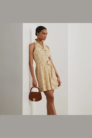 Ralph Lauren Chemisier senza maniche in crêpe a fiori