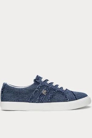 Ralph Lauren Sneaker Janson in denim sfilacciato