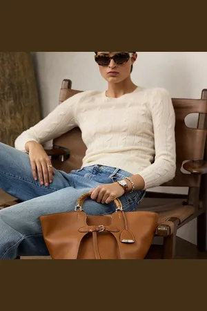 Ralph Lauren La tote Ralph Lauren in vitello