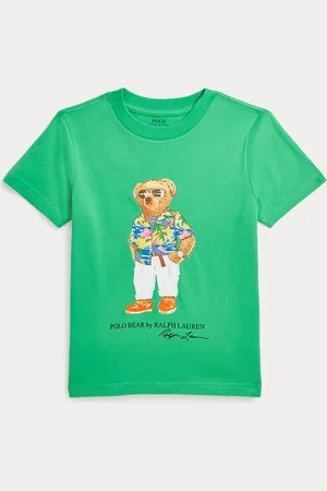 Ralph Lauren Maglietta Polo Bear in jersey