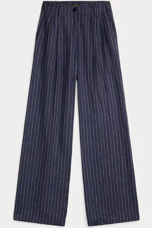 Ralph Lauren Pantaloni in lino a righe