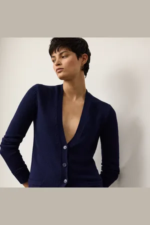 Ralph Lauren Cardigan in jersey di seta