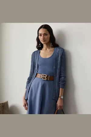 Ralph Lauren Cardigan in seta a trecce
