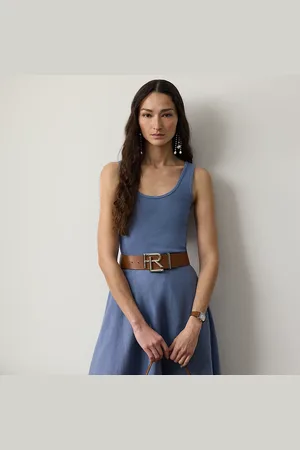 Ralph Lauren Canotta Ellis in misto cotone a coste