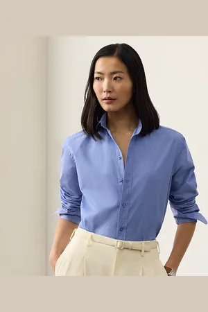 Ralph Lauren Camicia Adrien fil-à-fil Relaxed-Fit