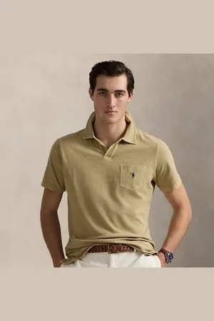 Ralph Lauren Polo in cotone e lino Standard-Fit