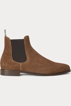 Ralph Lauren Stivali Chelsea Grantly in camoscio
