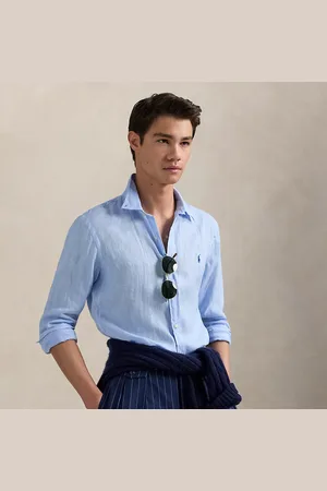 Ralph Lauren Camicia in lino Slim-Fit
