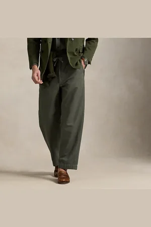 Ralph Lauren Pantaloni Prepster Polo in lino e cotone