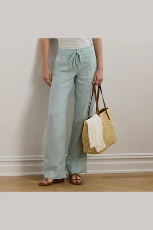 Ralph Lauren Pantaloni a gamba larga in lino