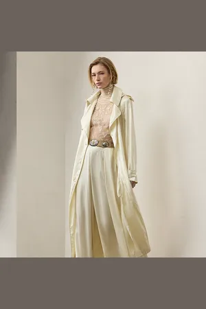 Ralph Lauren Trench Twyla in charmeuse