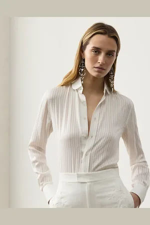 Ralph Lauren Camicia Cormac in jacquard di seta
