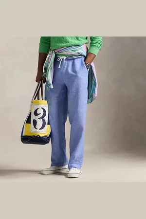 Ralph Lauren Pantaloni prepster Polo in chambray