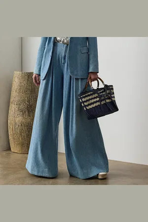 Ralph Lauren Pantaloni Tiana in denim di cotone