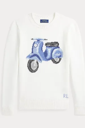 Ralph Lauren Maglia in cotone con scooter