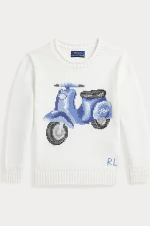 Ralph Lauren Maglia in cotone con scooter