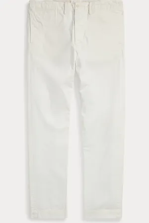 Ralph Lauren Pantaloni in twill a spina di pesce