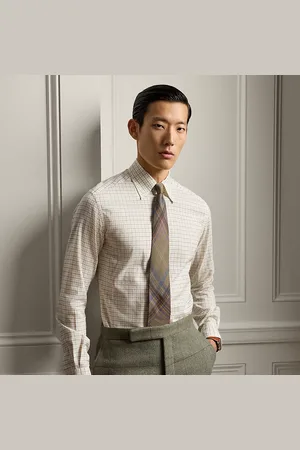 Ralph Lauren Camicia tattersall in flanella
