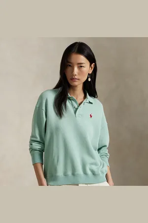 Ralph Lauren Polo a maniche lunghe in felpa leggera
